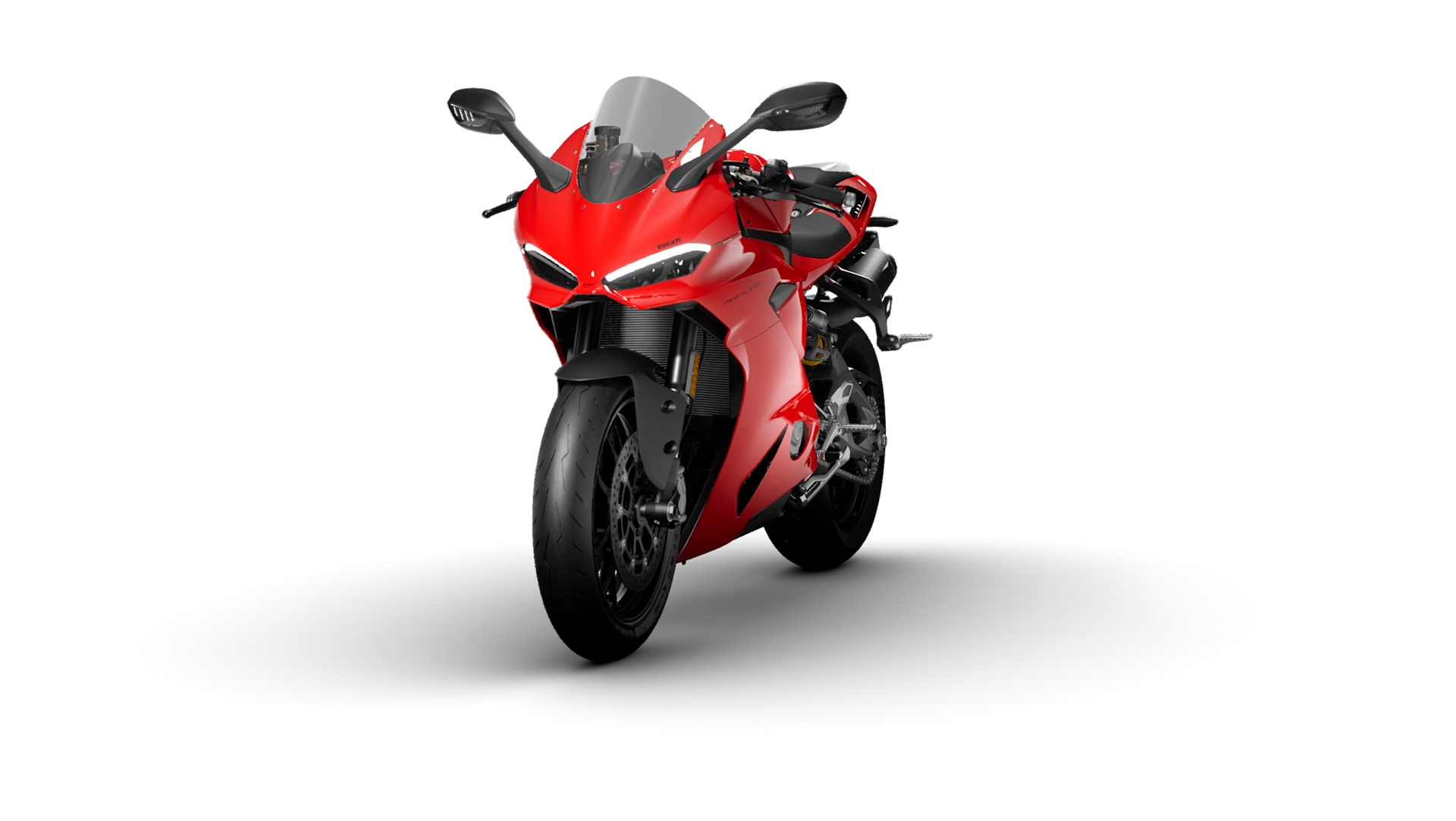 Ducati Panigale V2 Frontansicht in Rot