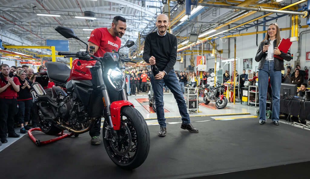 Ducati Monster Produktionsstart im Werk Borgo Panigale