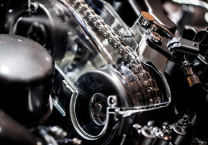 Motorrad-Motor und Technik im Detail
